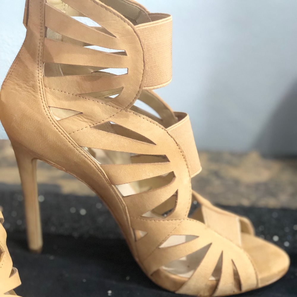 GUESS HEELS STILETTOS GLADIATOR BOOTIES